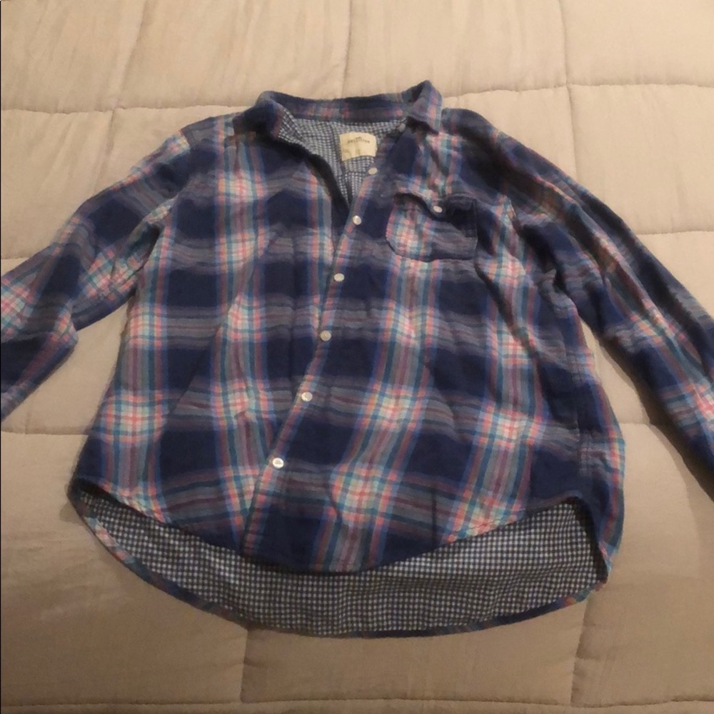 Plaid Hollister Shirt